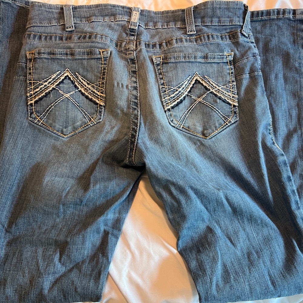 Ariat Women's Boot Cut Jeans in Denim Blue